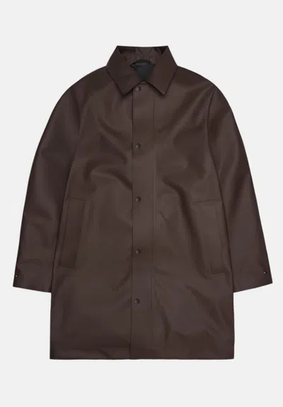 Rains Men's Jacket  21510 Bark In Brown