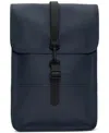 Rains Mini Waterproof Backpack In Navy