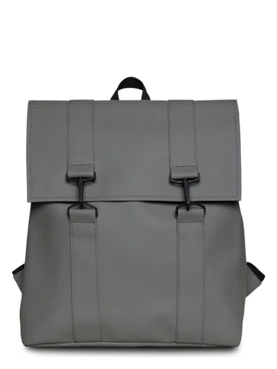 Rains Men's Msn Bag W3 Logo Backpack In Grey
