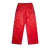 Rains Men's Red Norton Wide Leg Pants In Red