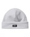 Rains Men's Ribbed Fleece Beanie In Grey In Gray