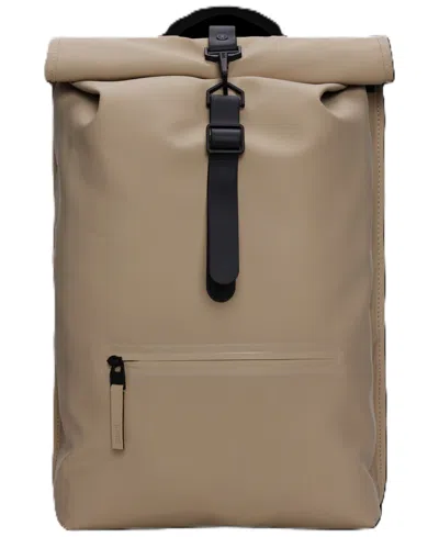 Rains Men's Rolltop Rucksack Bag In Brown