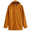 Rains Men's Rust Classic Lightweight Waterproof Jacket