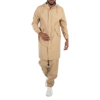 RAINS MEN'S SAND FISHTAIL WATERPROOF PARKA