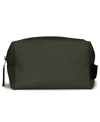Rains Men's Small Waterproof Wash Bag In Green