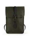 Rains Men's Mini Waterproof Backpack In Green