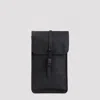 Rains Black Backpack In Black