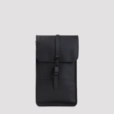 Rains Black Backpack