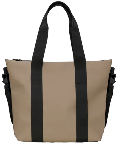 Rains Men's Waterproof Tote Bag Mini In Brown
