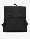 Rains Womens 01 Black Msn Shell Backpack In 01 Black