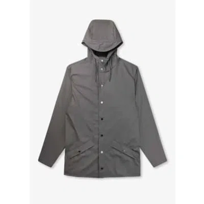Rains Mens Jacket W3 In Grey