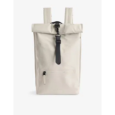 Rains Mens Roll-top Shell Backpack Matrix In Matrix