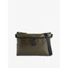 Rains Mens Marsh Sibu Musette Shell Crossbody Bag In Green