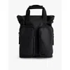 Rains Mens Black Texel Shell Backpack In Black