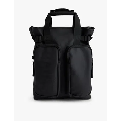 Rains Mens Black Texel Shell Backpack