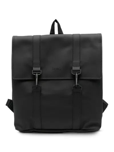Rains Messenger Bag Mini "w3" In Black