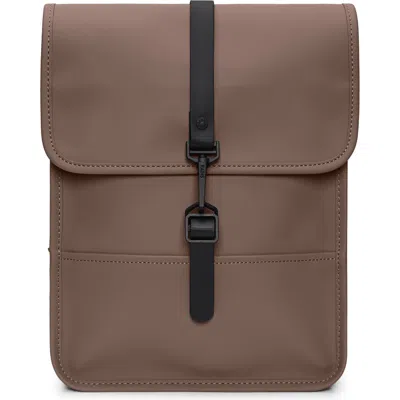 Rains Micro Backpack In Brown