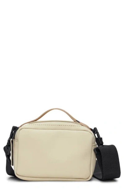 Rains Box Micro Crossbody - Synthetic - White In Dune