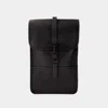 Rains Mini Backpack -  - Synthetic - Black In Black