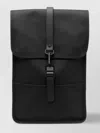 Rains Mini Backpack Featuring Buckle Detail In Black