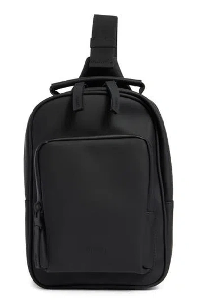 Rains Mini Book Daypack In Black
