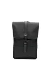 Rains Mini Buckle Backpack In Black