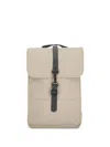 Rains Mini Flap-top Backpack In Neutral