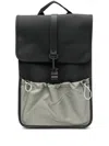 Rains Mini Mix Backpack In Black