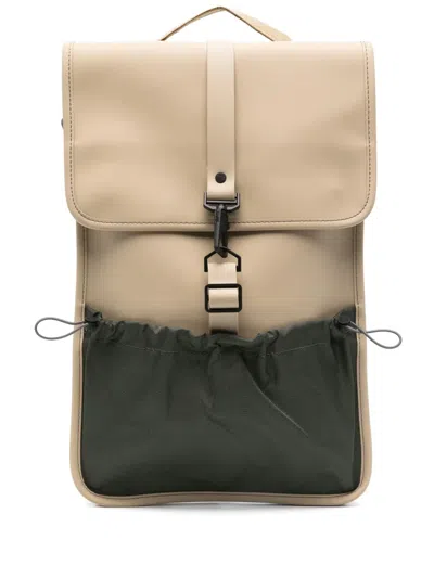 Rains Mini Mix Backpack In Neutrals