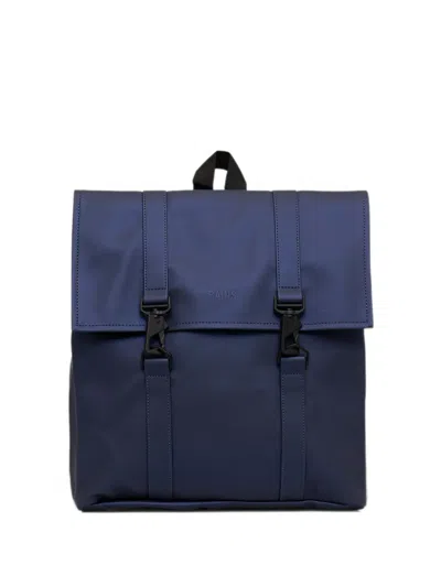 Rains Mini Msn Backpack In Blue
