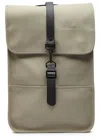 Rains Mini Rubberised Backpack In Green