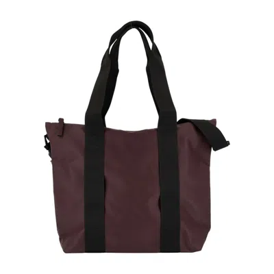 Rains Mini Shopping Bag W3 In Red