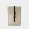 Rains Mini W3 Backpack -  - Synthetic - Dune In Beige