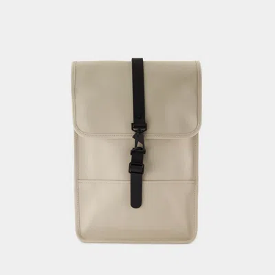 Rains Mini W3 Backpack -  - Synthetic - Dune In Beige