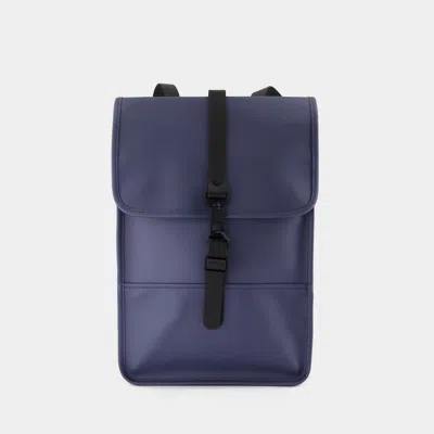 Rains Mini W3 Backpack In Blue
