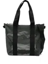 Rains Mini W3 Tote Bag In Pink