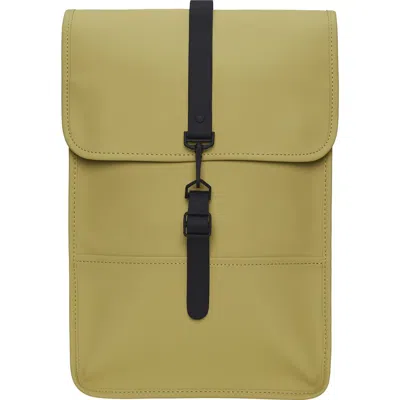 Rains Mini Waterproof Backpack In Brown