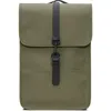 Rains Mini Waterproof Backpack In Green
