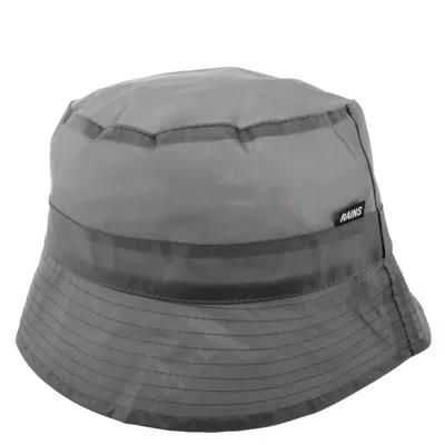 Rains Mist Waterproof Bucket Hat, Size Large In Gray