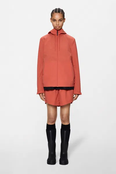Rains Mito Jacket In Orange