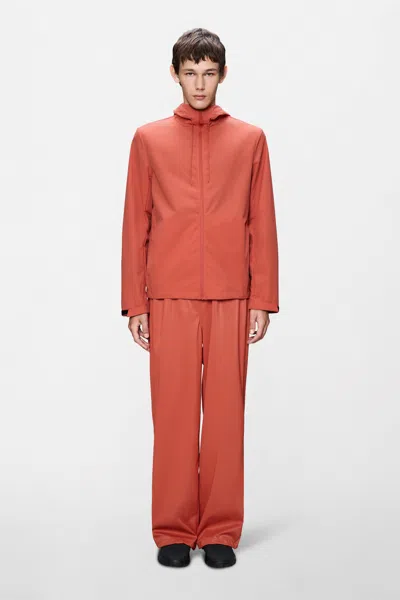 Rains Mito Water Repellent Jacket In Pink