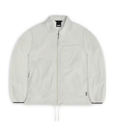 Rains Mito Overshirt In White