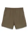 Rains Mito Track Shorts In Green