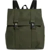 Rains Msn Cargo Waterproof Backpack In Green