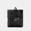 Rains Msn Mini W3 Backpack -  - Synthetic - Night In Black