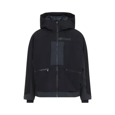 Rains Niseko Insulated Mini Jacket For Men In Black