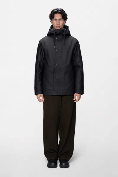 Rains Nome Parka In Black