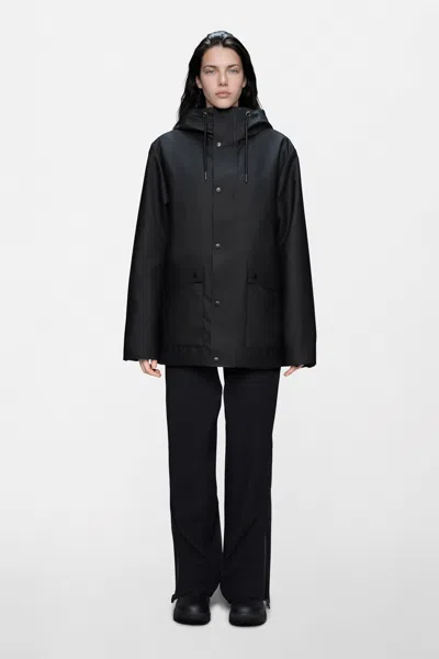 Rains Nome Parka In Black