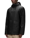 Rains Nome Parka Jacket In Black