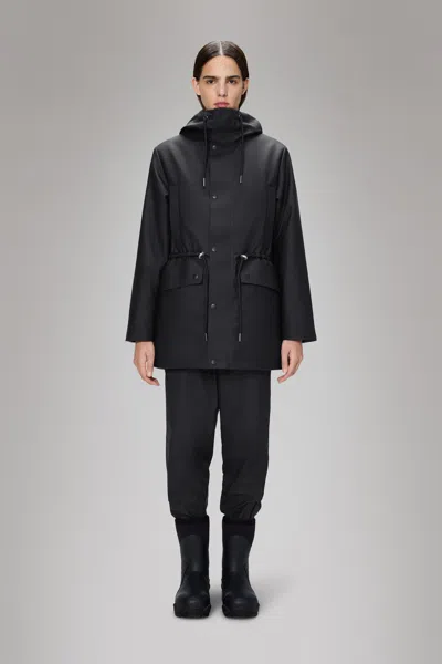 Rains Nome String W Parka In Black